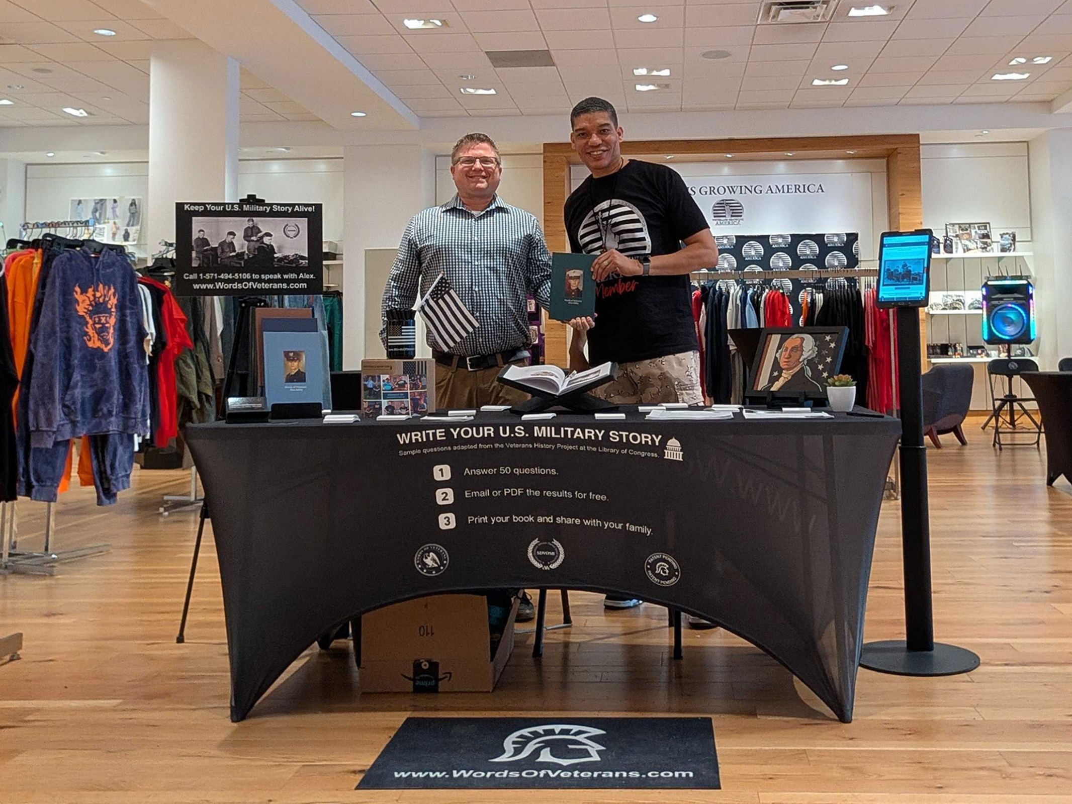 Alex K Sebby And Donnell Johns Sr