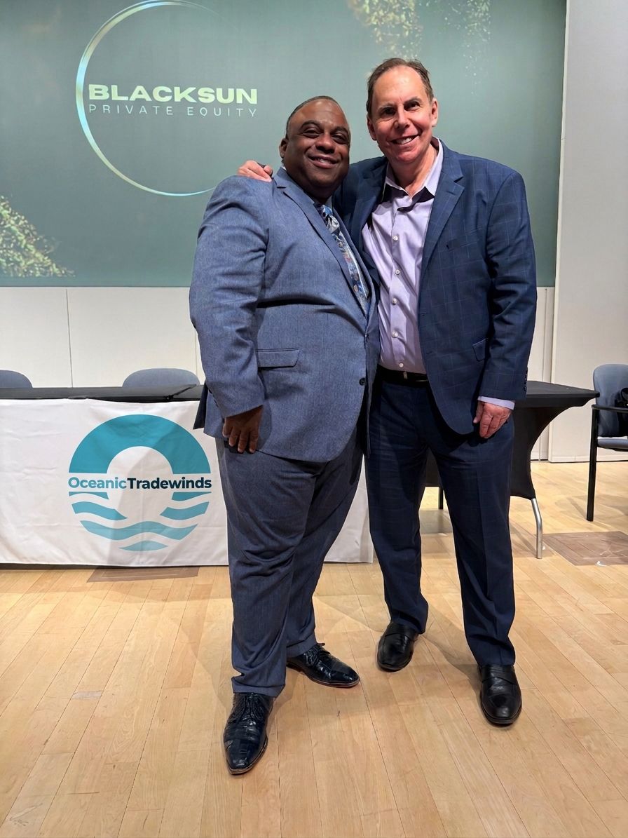 AtonnFMuhammad,CEO BlackSun and Gary Bernstein