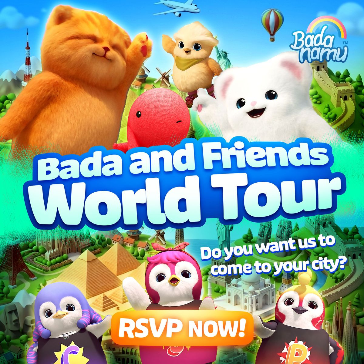 Badanamu & Friends US Tour - COMING SOON!