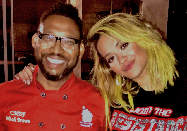 Chef Mick After Show Party with Pop Star Rita Ora