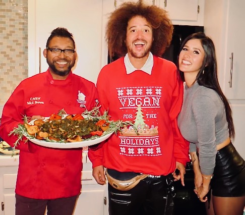 Chef Mick with Redfoo (LMFAO) and Jasmine Alkouri