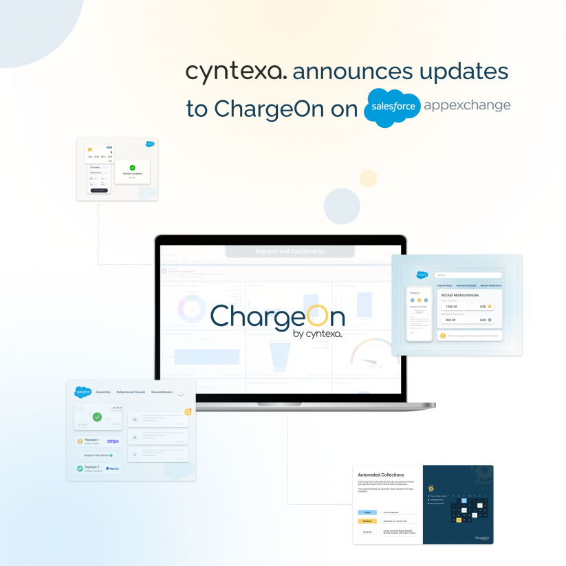 Cyntexa Updates ChargeOn on Salesforce AppExchange