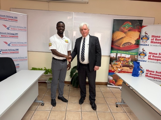 Mr. Desmond Visits Mona School Of Business