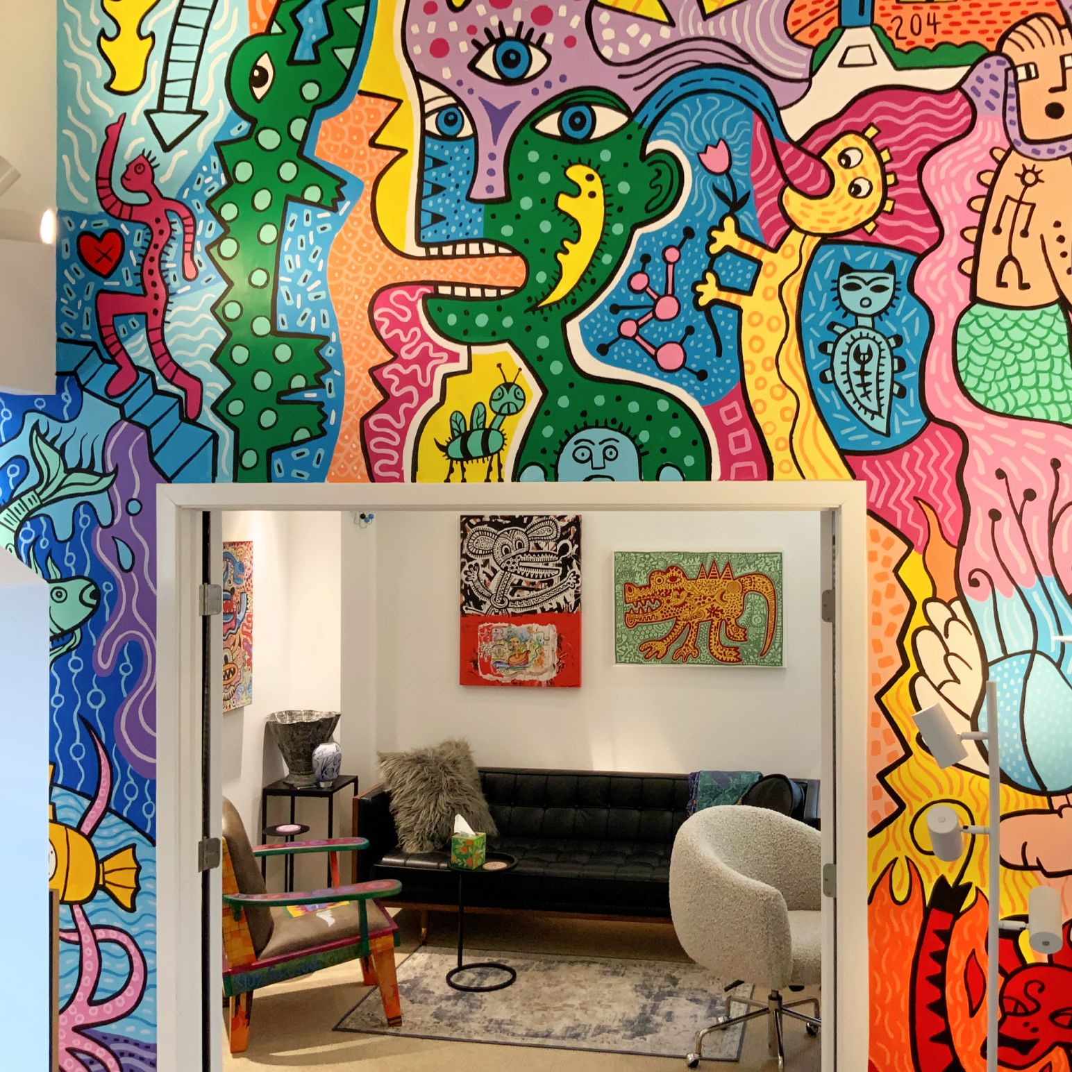 NJ Therapy Practice Unveils Dan Fenelon Mural